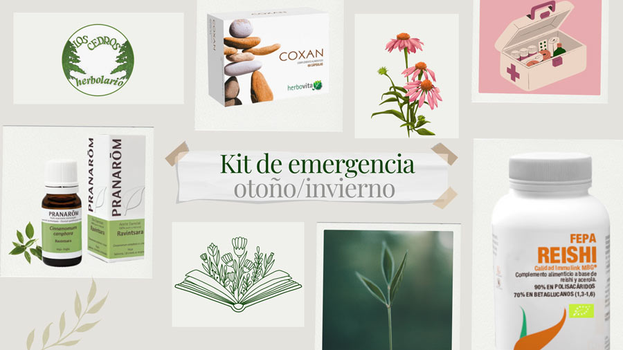 Imprescindibles kit de emergencia natural otoño/invierno